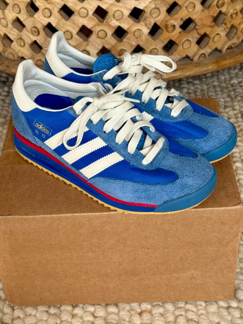 Adidas SL72 Rs Sneakers | Blue/White/Scarlet (M6.5/W7.5)